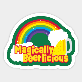 Magically Beerlicious Sticker